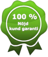 100% nöjd kund garanti